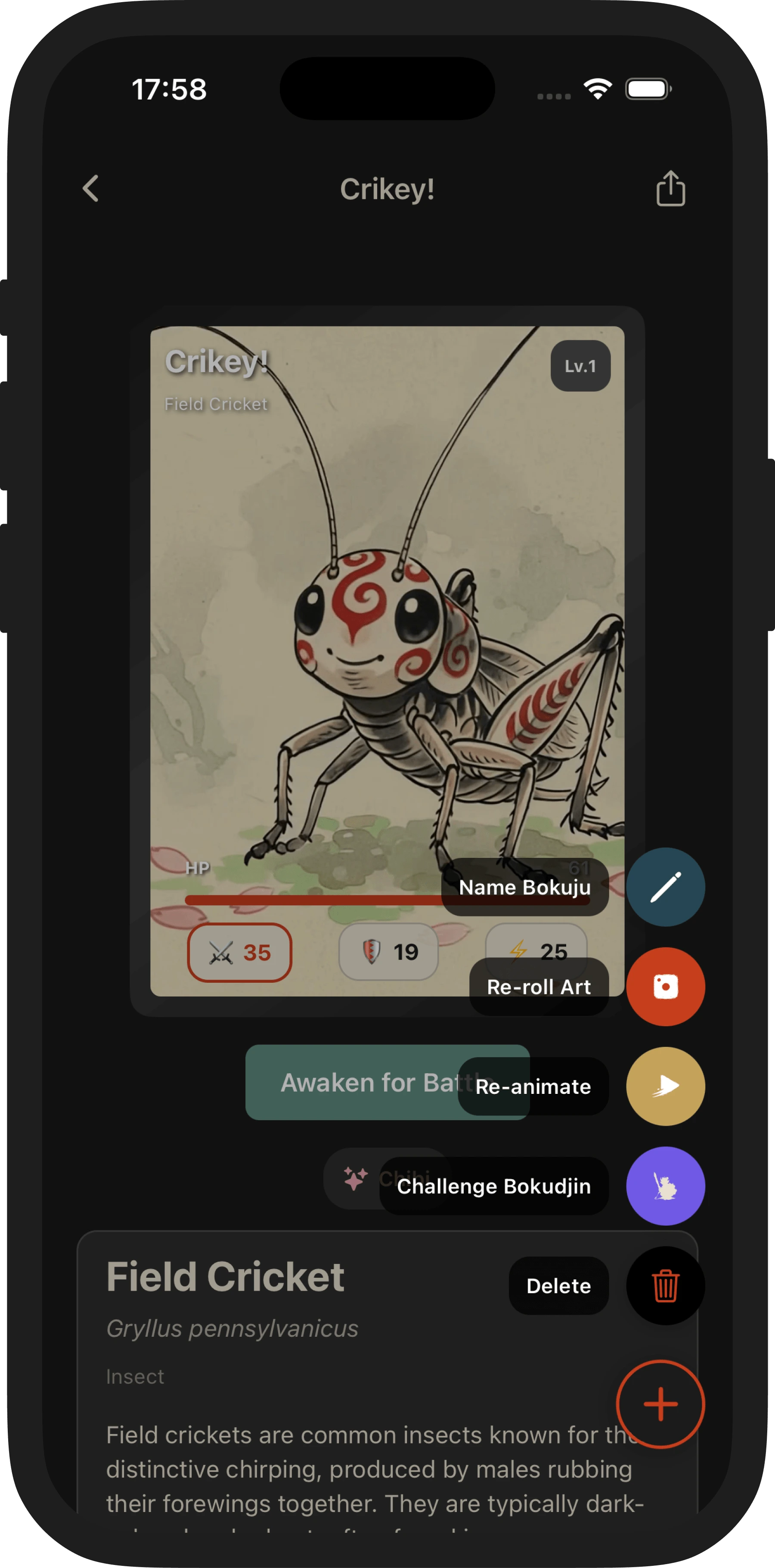 Challenge Bokudjin — submit evidence